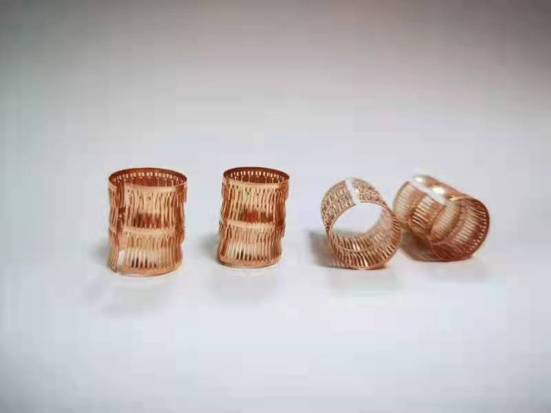 新能源汽車/EV car 充電樁專用紅銅鼓簧，斜簧，鍍銀